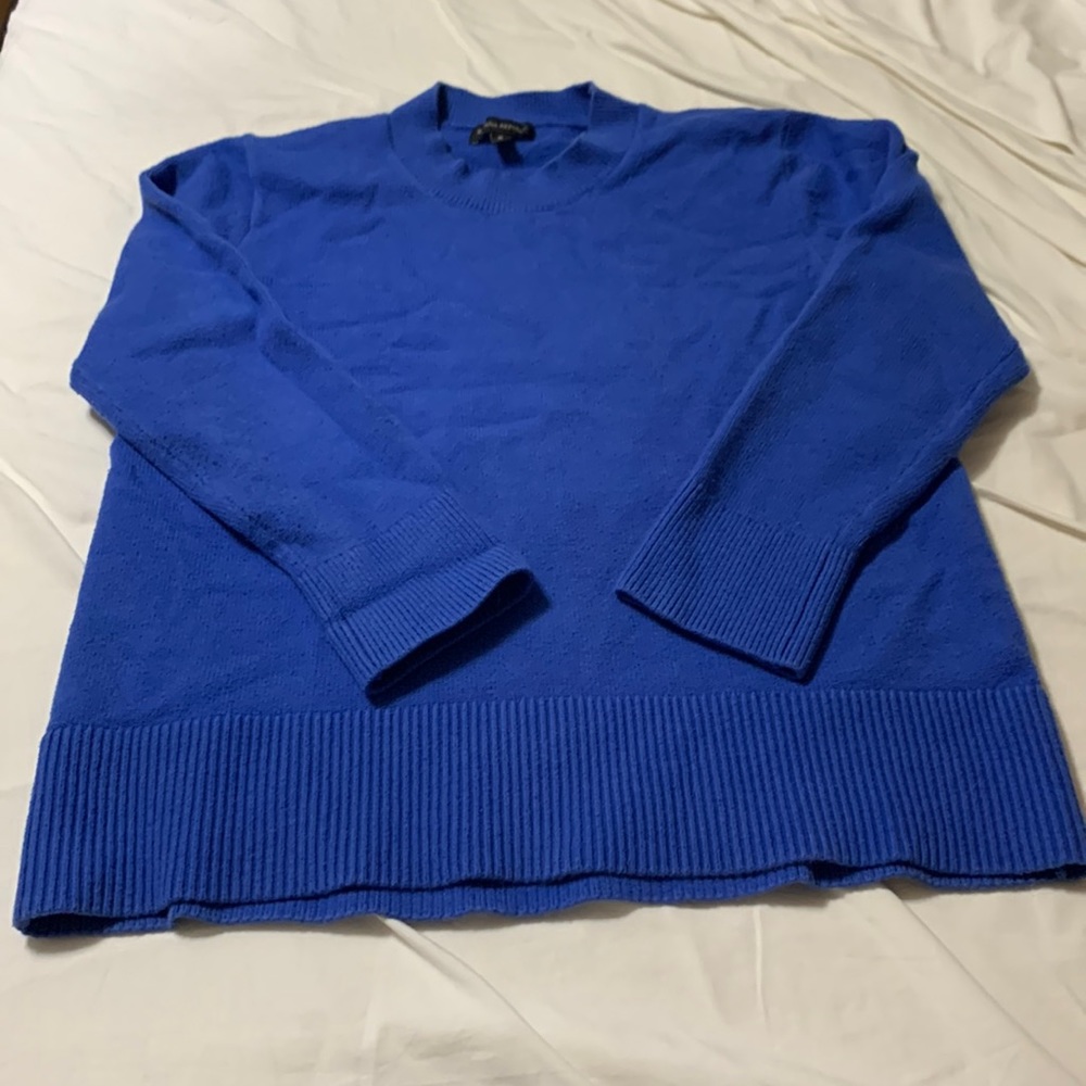 Blue Banana Republic crew-neck cotton sweater, size M